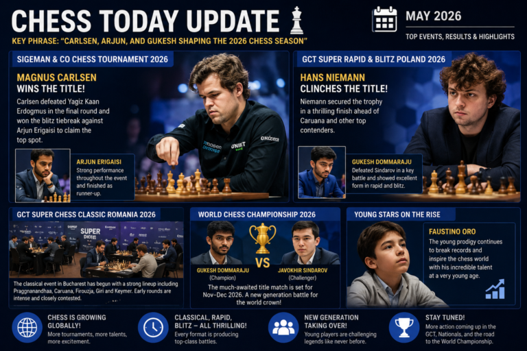 Rising Battles and Tournament Drama – Chess World Update (May 2026)
