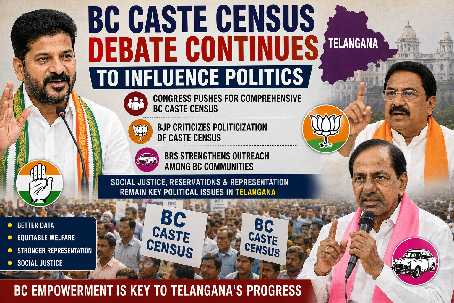 BC Caste Census Debate Continues to Influence Politics