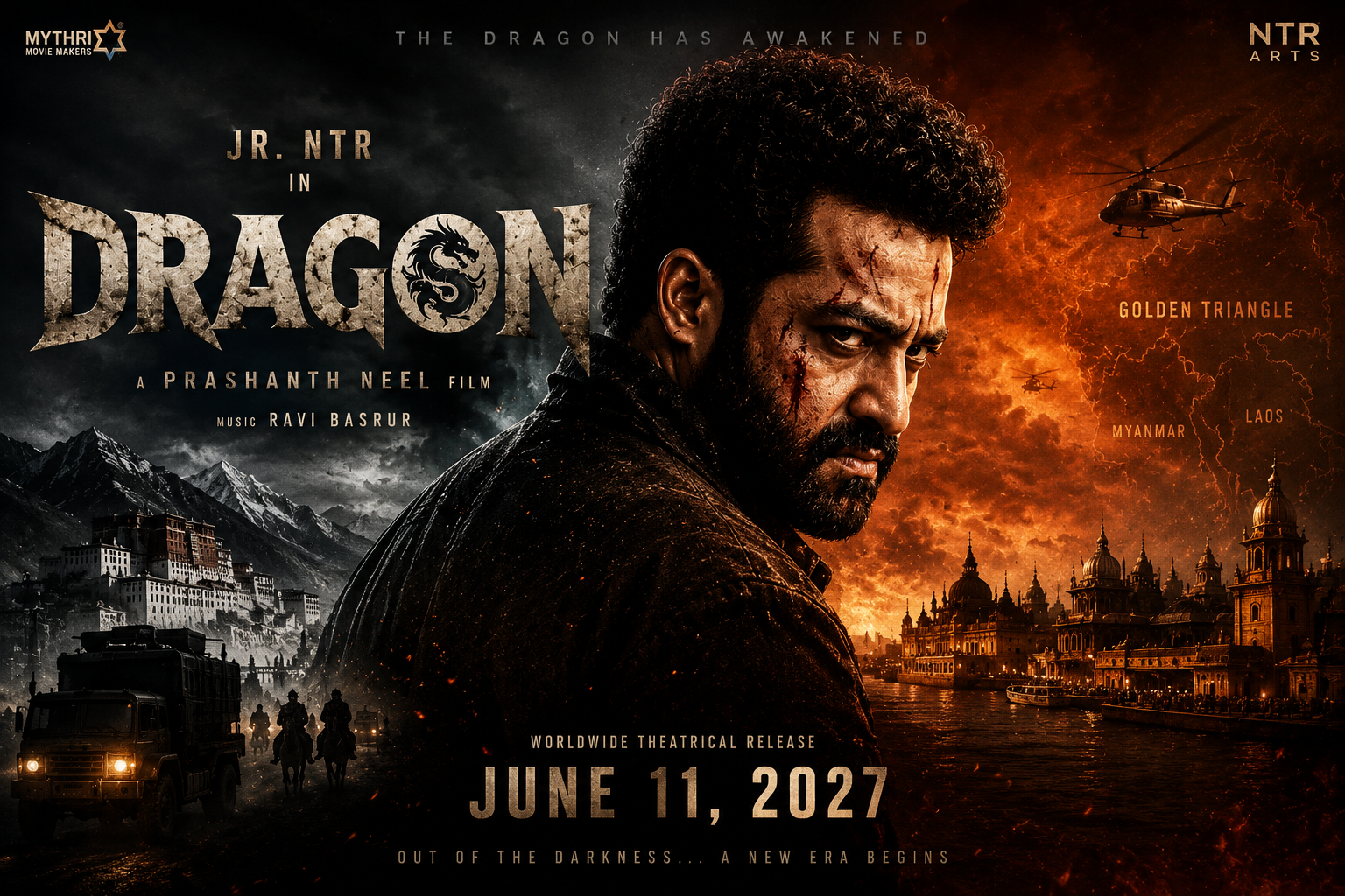 Dragon Movie (2027): Jr. NTR and Prashanth Neel Set Tollywood on Fire with the Biggest Pan-India Action Film