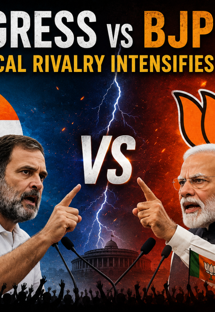 Congress vs BJP Political Rivalry Intensifies Further