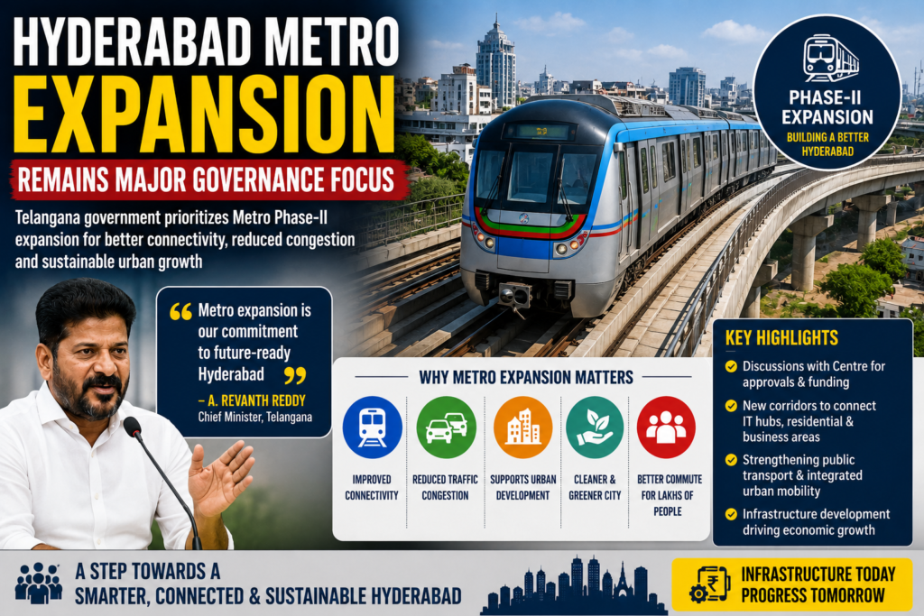Hyderabad Metro Phase-II expansion plans