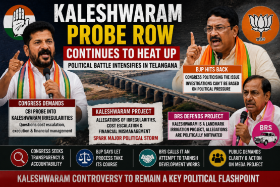Kaleshwaram Probe Row Continues to Heat Up