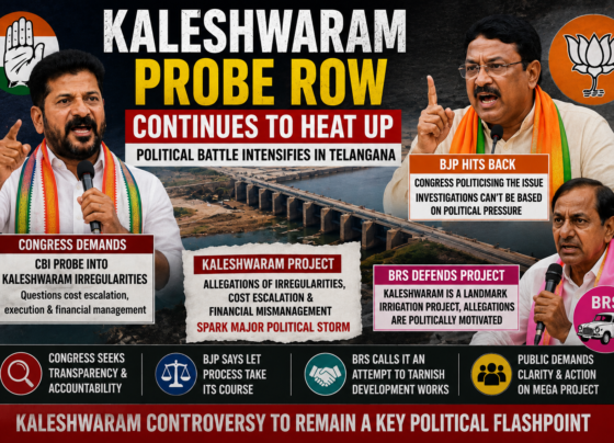 Kaleshwaram Probe Row Continues to Heat Up