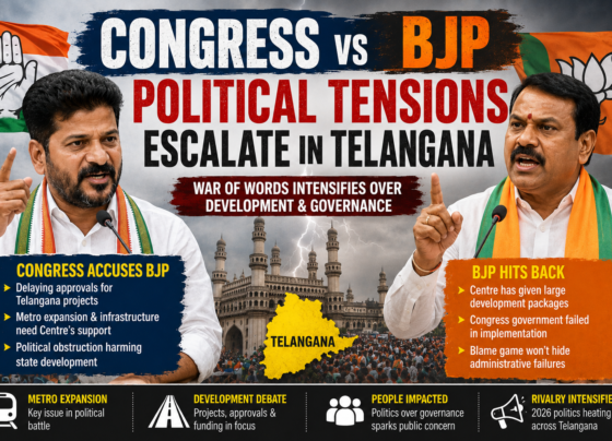 Political tensions escalate in Telangana