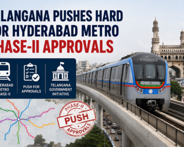 Telangana pushes for Hyderabad metro expansion