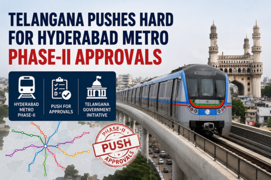 Telangana pushes for Hyderabad metro expansion