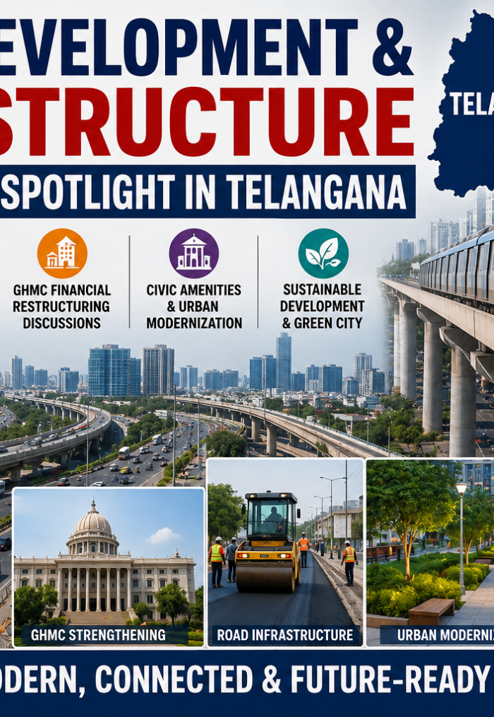 Urban development in Telangana spotlighted