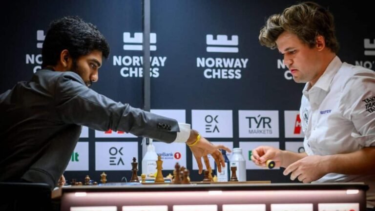 Global Chess Battle Intensifies as Carlsen, Gukesh and Nakamura Dominate Headlines