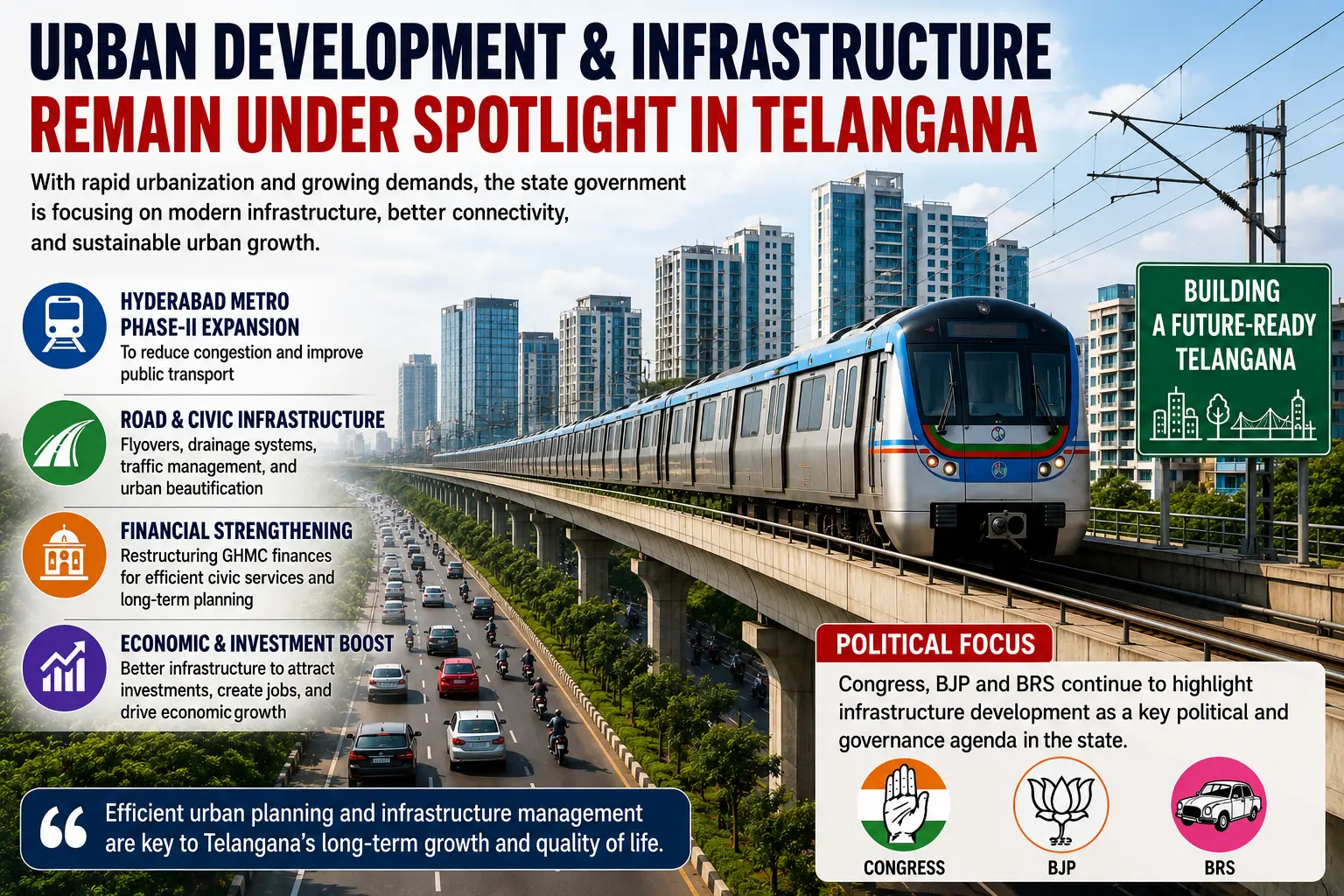 Urban Development & Infrastructure Remain Under Spotlight