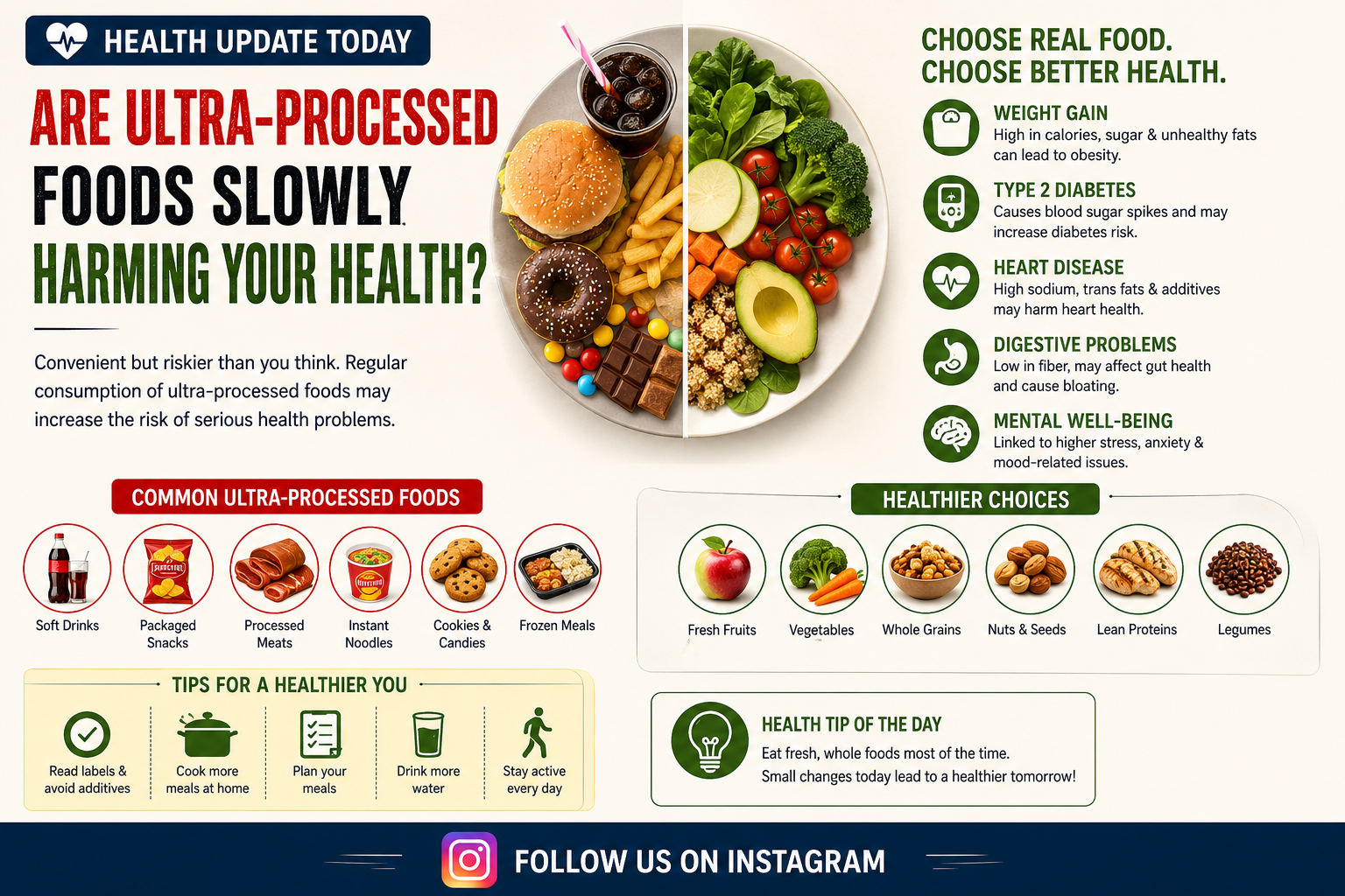 Health Update Today: Are Ultra-Processed Foods Slowly Harming Your Health?