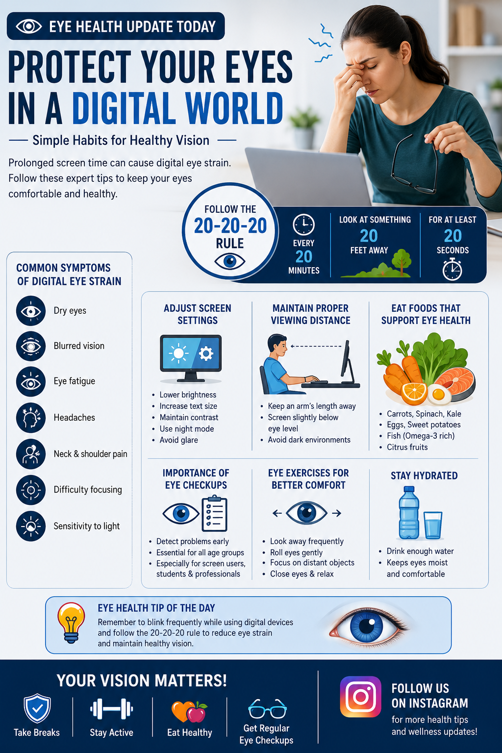 Eye Health Update Today: How to Protect Your Eyes from Excessive Screen Time