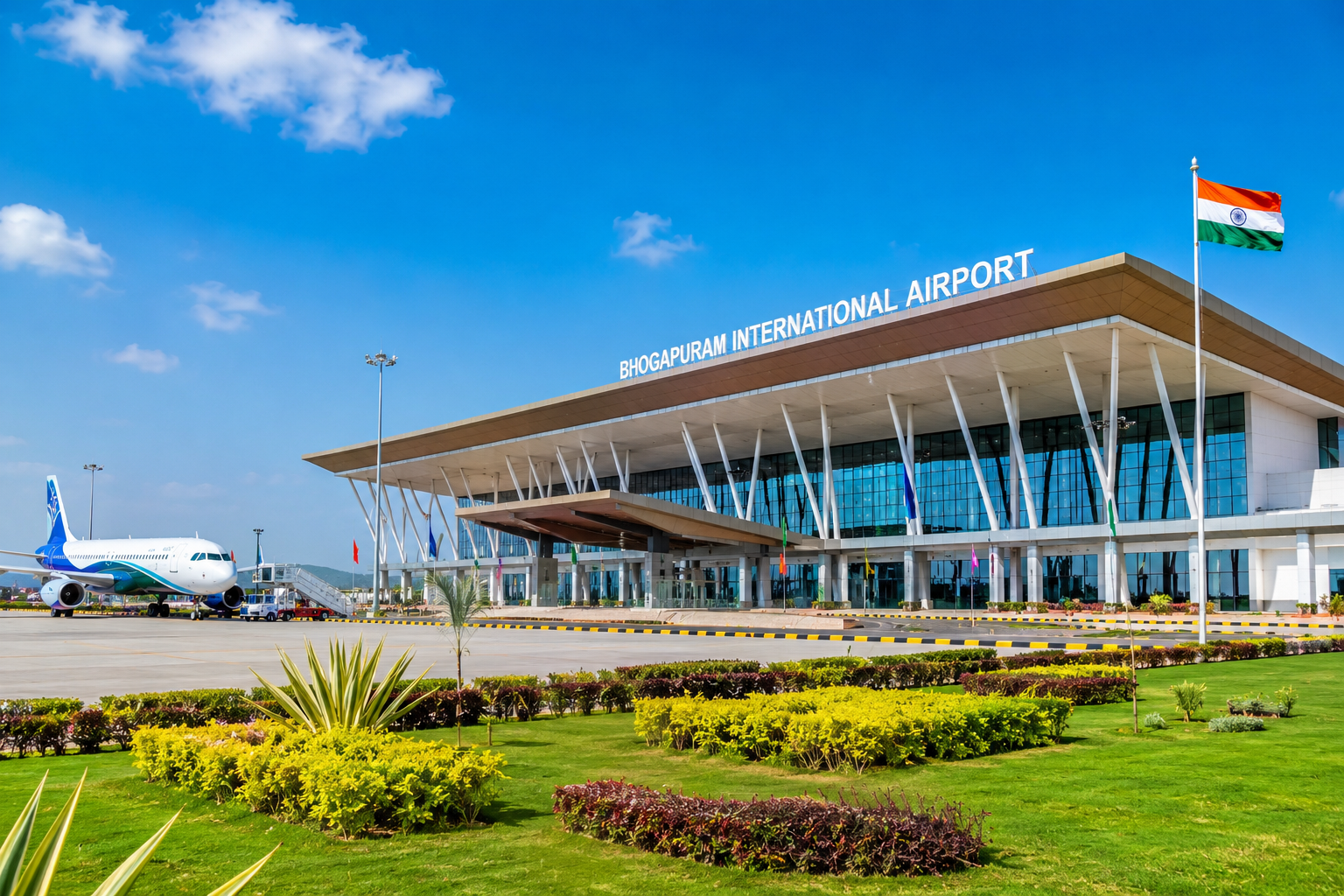 Bhogapuram Airport Launch: CM Naidu Heads to Delhi to Invite PM Modi