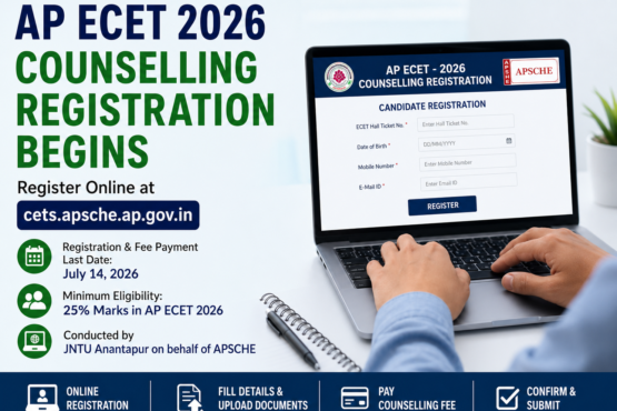 AP ECET 2026 Counselling Registration Begins; Online Applications Open Until July 14