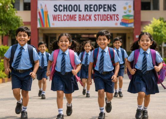Schools Reopen Across India After Summer Vacation