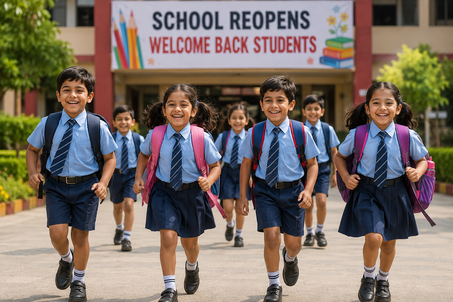 Schools Reopen Across India After Summer Vacation: Students Return with Fresh Energy and New Academic Goals