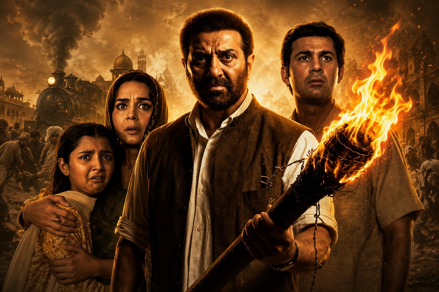 Sunny Deol’s Batwara 1947 Teaser Released: Powerful First Look Brings India’s Partition to Life