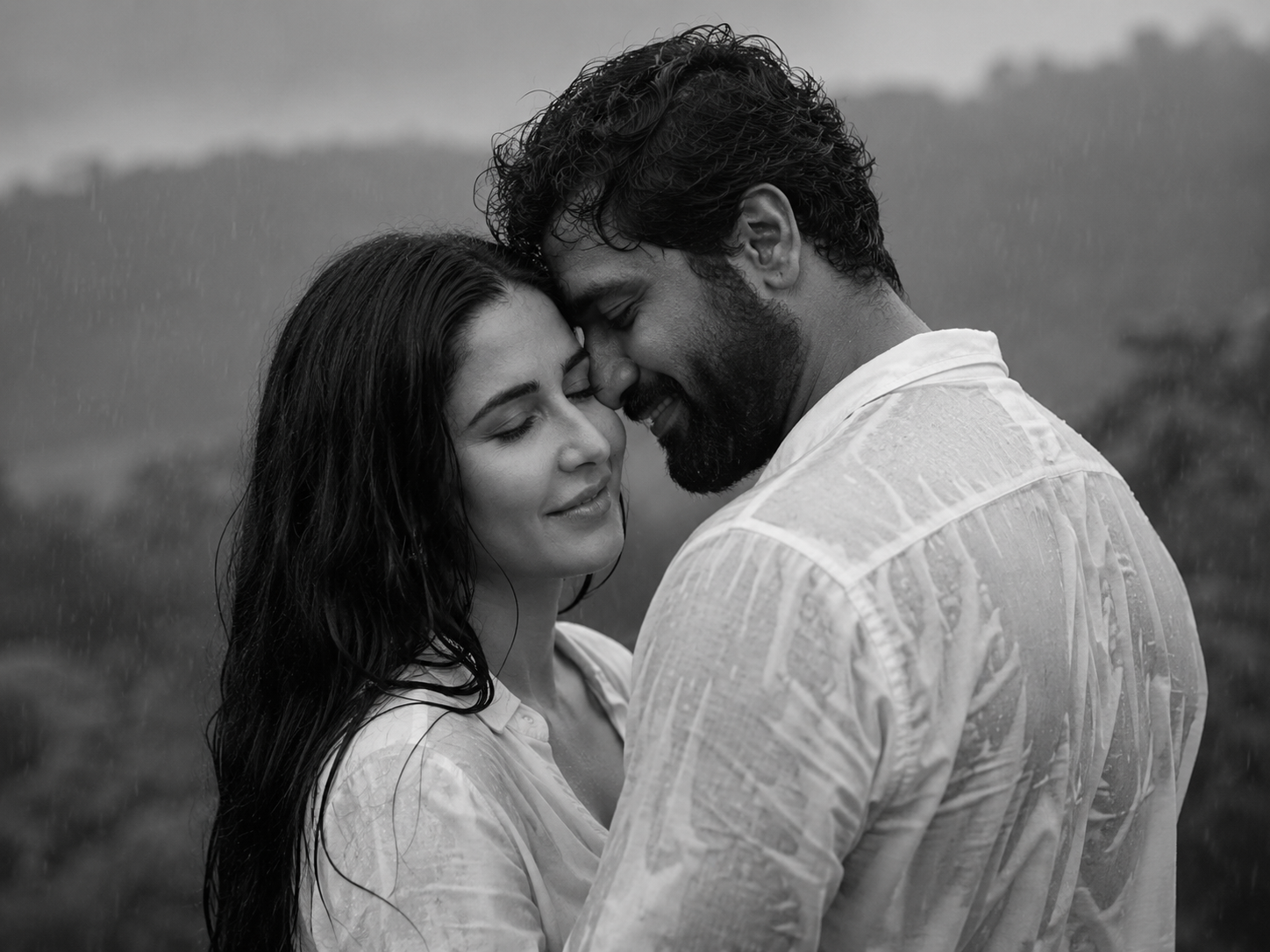 ‘Rains and You’: Vicky Kaushal Shares Dreamy Monochrome Photo with Katrina Kaif, Fans Can’t Stop Admiring the Couple