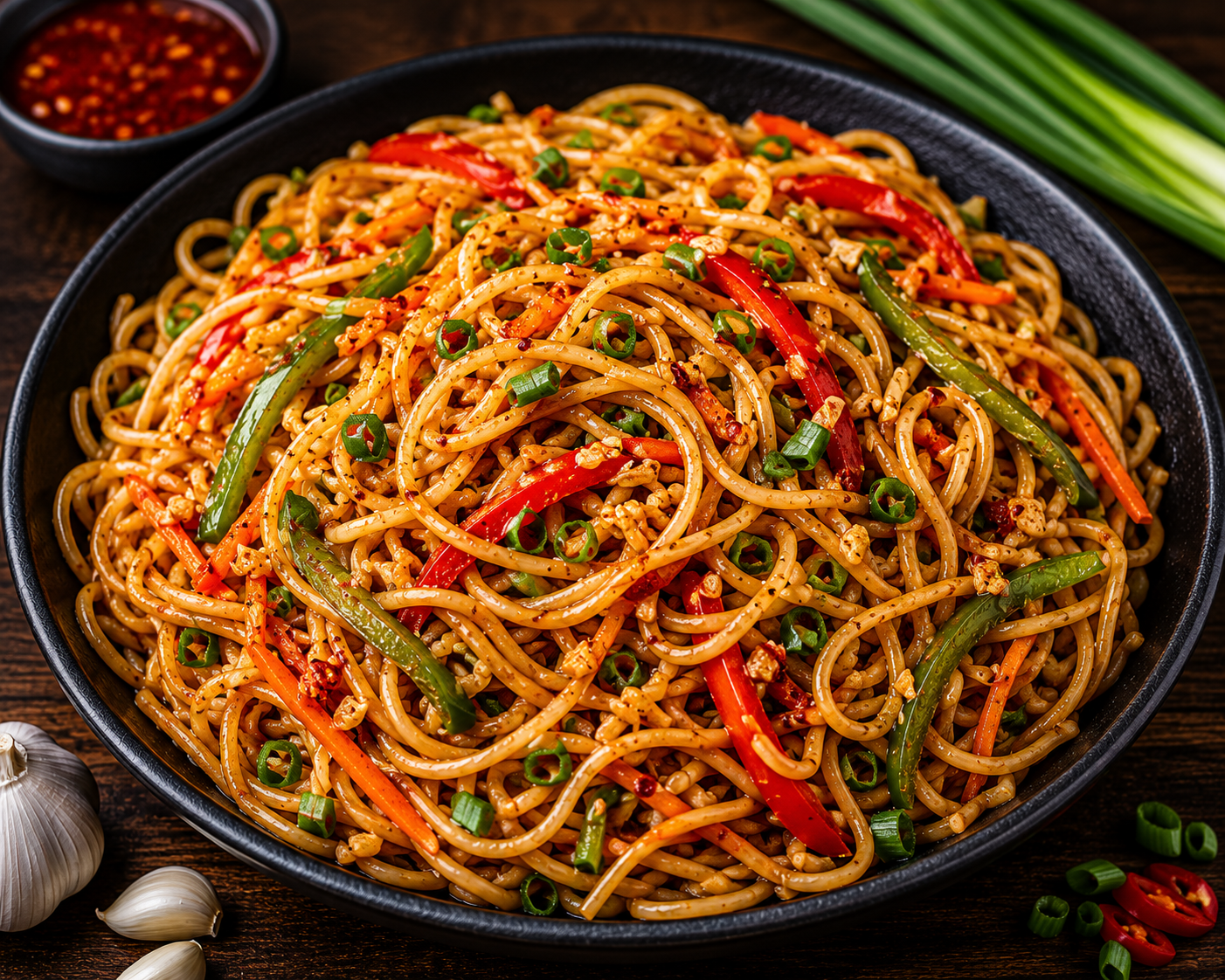 Restaurant-Style Chilli Garlic Noodles – Better Than Takeout!