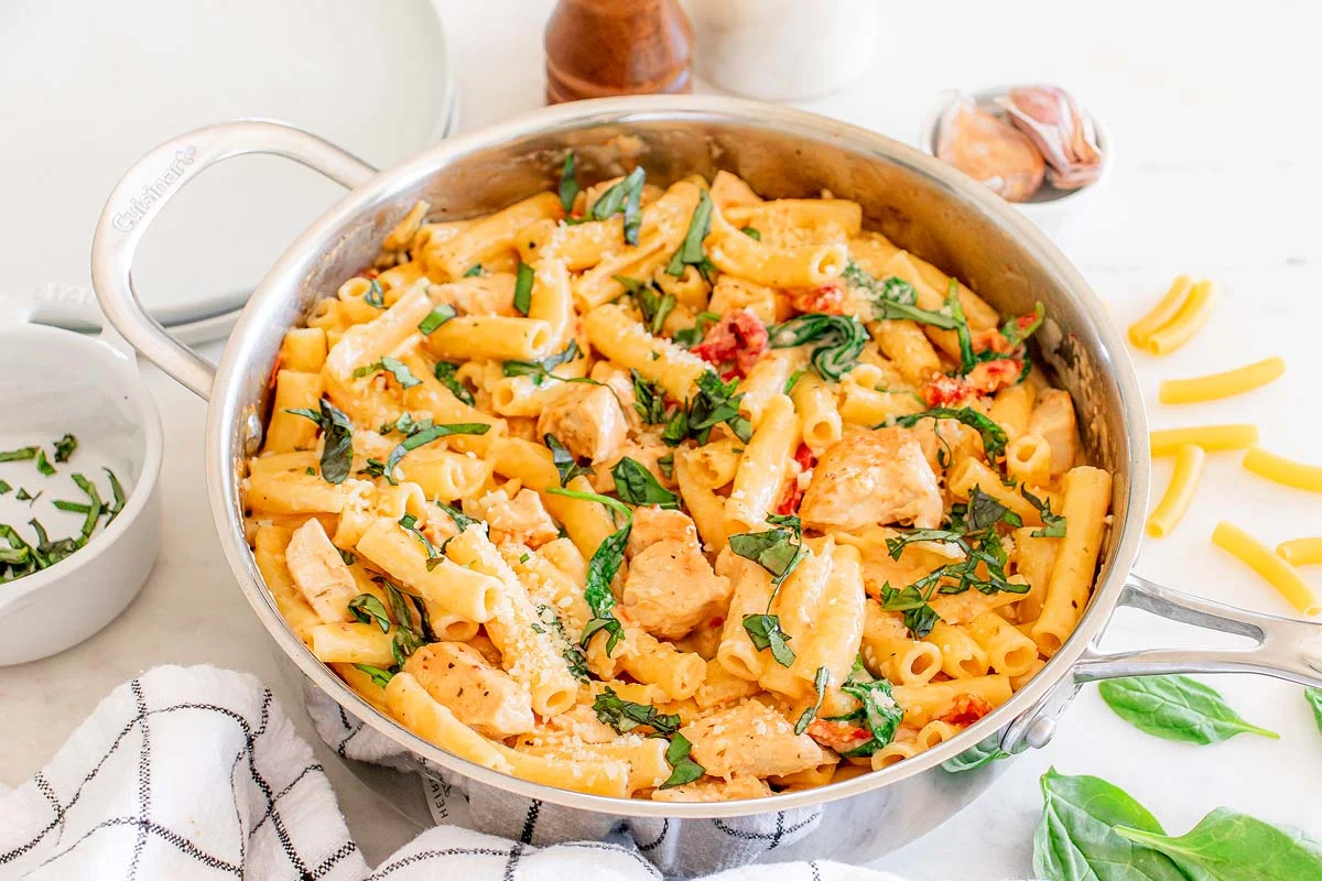 Creamy Tuscan Chicken Pasta