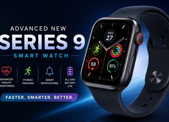 Advanced New Apple Watch Series 9 Introduction The Advanced New Apple Watch Series 9 represents a significant step forward in smartwatch technology. Designed with a powerful processor, brighter display, and intelligent features, it offers a premium experience for users who value health, fitness, productivity, and convenience. Whether you're tracking workouts, staying connected, or monitoring your wellness, this smartwatch delivers an impressive combination of performance and style. With its sleek design and innovative capabilities, the latest smartwatch is built to support everyday life while offering a modern and elegant look. Powerful Performance with a Faster Processor One of the biggest improvements in the Advanced New Apple Watch Series 9 is its upgraded processor. The new chipset delivers faster performance, smoother animations, and quicker app launches. Tasks such as opening fitness apps, responding to messages, and switching between features happen almost instantly. The improved processing power also enhances voice assistant functionality, making it more responsive and accurate. Users can interact with the watch naturally while enjoying improved battery efficiency. This combination of speed and energy optimization ensures reliable performance throughout the day. Brighter and More Beautiful Display The smartwatch features an advanced display that is brighter than previous generations, making it easier to read in direct sunlight. Whether checking notifications outdoors or monitoring workout statistics, the screen remains crisp and highly visible. Its always-on display provides quick access to important information without requiring users to raise their wrists. The smooth animations, vibrant colors, and sharp details create an enjoyable viewing experience for everyday use. Advanced Health Monitoring Features Health tracking continues to be one of the smartwatch's greatest strengths. It includes comprehensive wellness features that help users better understand their overall health. The watch continuously monitors heart rate throughout the day and can alert users to unusually high or low readings. Sleep tracking provides detailed insights into sleep quality and duration, helping users improve their nighttime routines. Additional wellness features include blood oxygen monitoring, ECG functionality, stress awareness, menstrual cycle tracking, and medication reminders. These tools make the smartwatch a valuable companion for maintaining a healthier lifestyle while providing useful information that users can share with healthcare professionals if needed. Fitness Tracking for Every Lifestyle Whether you're a beginner or an experienced athlete, the Advanced New Apple Watch Series 9 supports a wide variety of fitness activities. It automatically tracks popular workouts such as walking, running, cycling, swimming, strength training, yoga, and hiking. Real-time performance metrics, calorie tracking, heart rate zones, and workout summaries help users stay motivated and achieve their fitness goals. The watch also provides personalized activity rings that encourage movement, exercise, and standing throughout the day. Its water-resistant design makes it suitable for swimming and outdoor adventures, while built-in GPS accurately records distance, pace, and route information. Smarter Everyday Features Beyond health and fitness, the smartwatch offers numerous productivity features. Users can receive calls, reply to messages, manage calendars, set reminders, control music playback, and make contactless payments directly from their wrist. Voice commands make everyday tasks quicker and more convenient, while seamless synchronization with compatible devices ensures notifications remain accessible without constantly checking a smartphone. Safety features such as emergency assistance, crash detection, and fall detection provide additional peace of mind for users and their loved ones. Long Battery Life and Sustainable Design Battery optimization allows the smartwatch to deliver dependable all-day performance under normal usage. Fast charging minimizes downtime, allowing users to quickly recharge before heading out. The device is also designed with sustainability in mind, incorporating recycled materials into its construction while maintaining a premium appearance. This commitment to environmentally responsible manufacturing makes it an attractive option for eco-conscious consumers. Conclusion The Advanced New Apple Watch Series 9 combines cutting-edge technology with practical everyday functionality. Its faster processor, brighter display, advanced health monitoring, comprehensive fitness tracking, intelligent productivity features, and stylish design make it one of the most capable smartwatches available today. Whether your goal is improving fitness, staying connected, monitoring your health, or simplifying daily routines, this smartwatch delivers an outstanding user experience. With continuous innovation and premium craftsmanship, the Advanced New Apple Watch Series 9 sets a high standard for modern wearable technology and remains an ex
