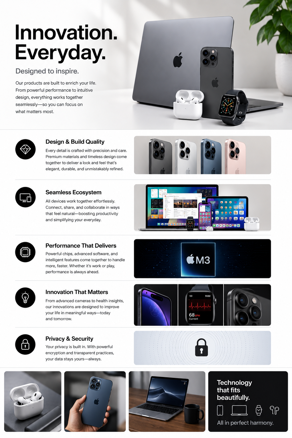 Smart Devices for a Connected Lifestyle