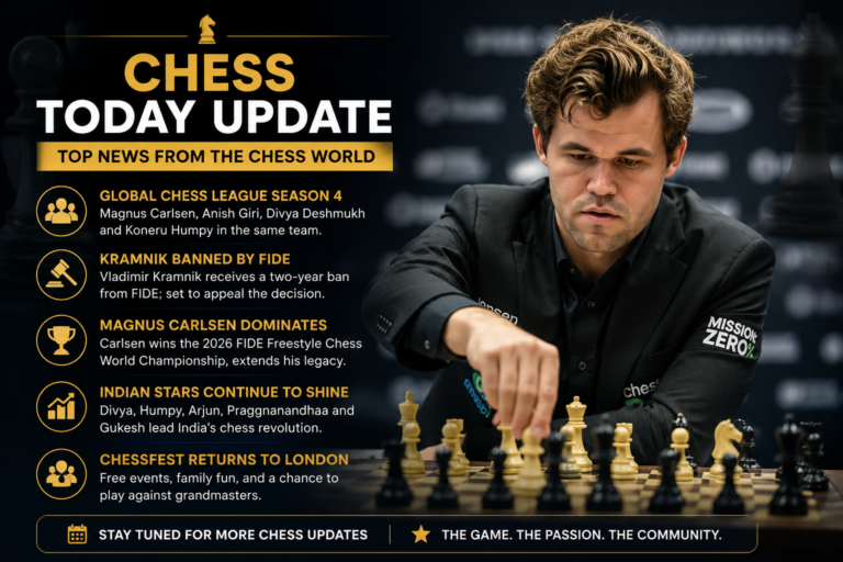 Chess Today Update: Global Chess League Excitement and Major Developments in the Chess World