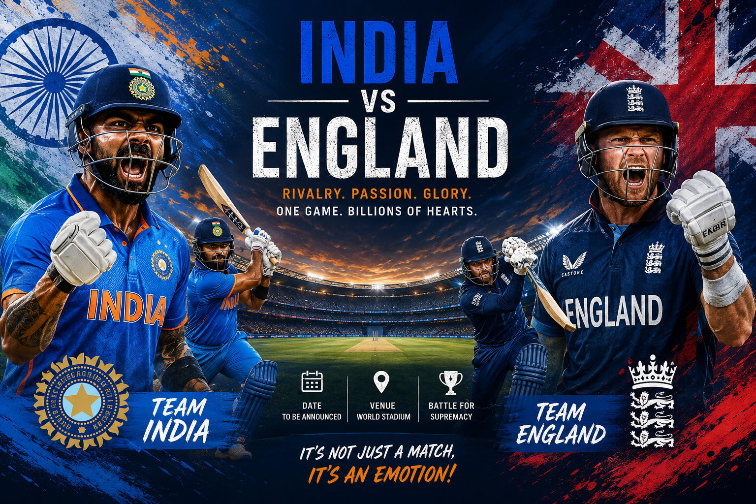 A Thrilling Cricket Battle Full of Passion and Determination