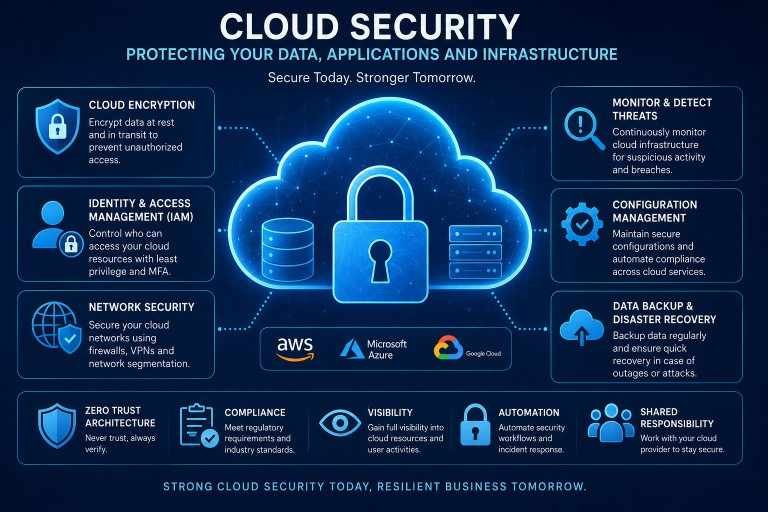 Cloud Security in 2026: Best Practices to Protect Data, Applications, and Cloud Infrastructure