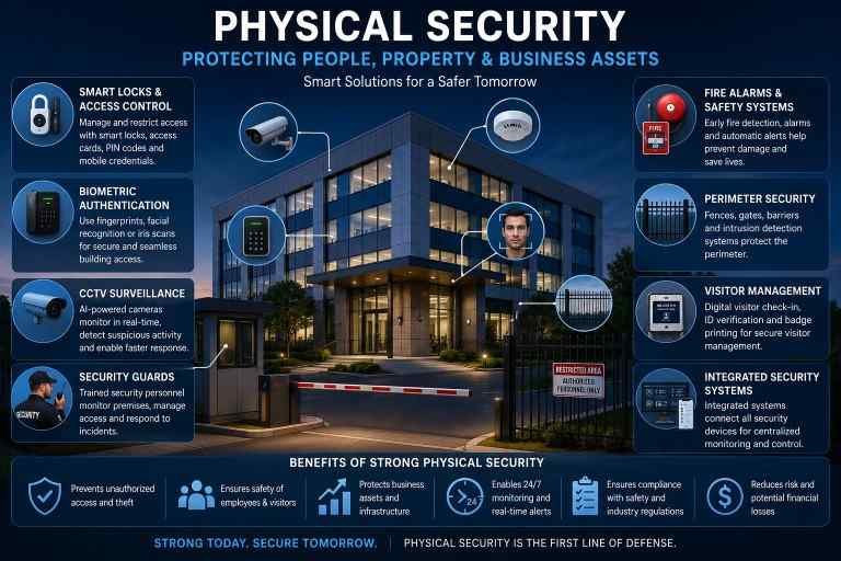 Physical Security in 2026: Smart Strategies to Protect People, Property, and Business Assets