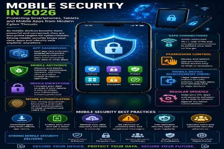 Mobile Security in 2026: Protecting Smartphones, Tablets, and Mobile Apps from Modern Cyber Threats