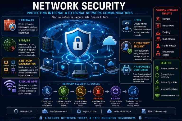 Network Security in 2026: Protecting Modern Networks from Evolving Cyber Threats