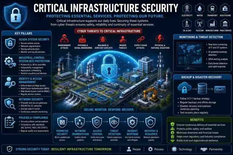 Critical Infrastructure Security in 2026: Protecting Essential Services Against Evolving Cyber Threats