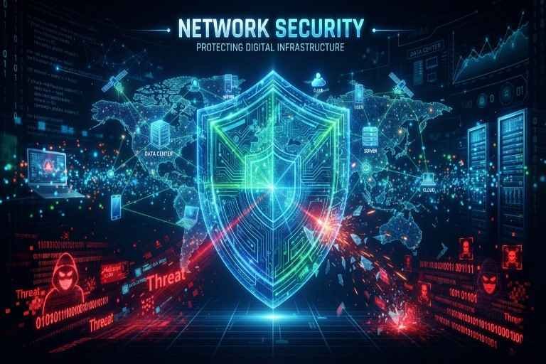 Network Security in 2026: Defending Digital Communications Against Modern Cyber Threats