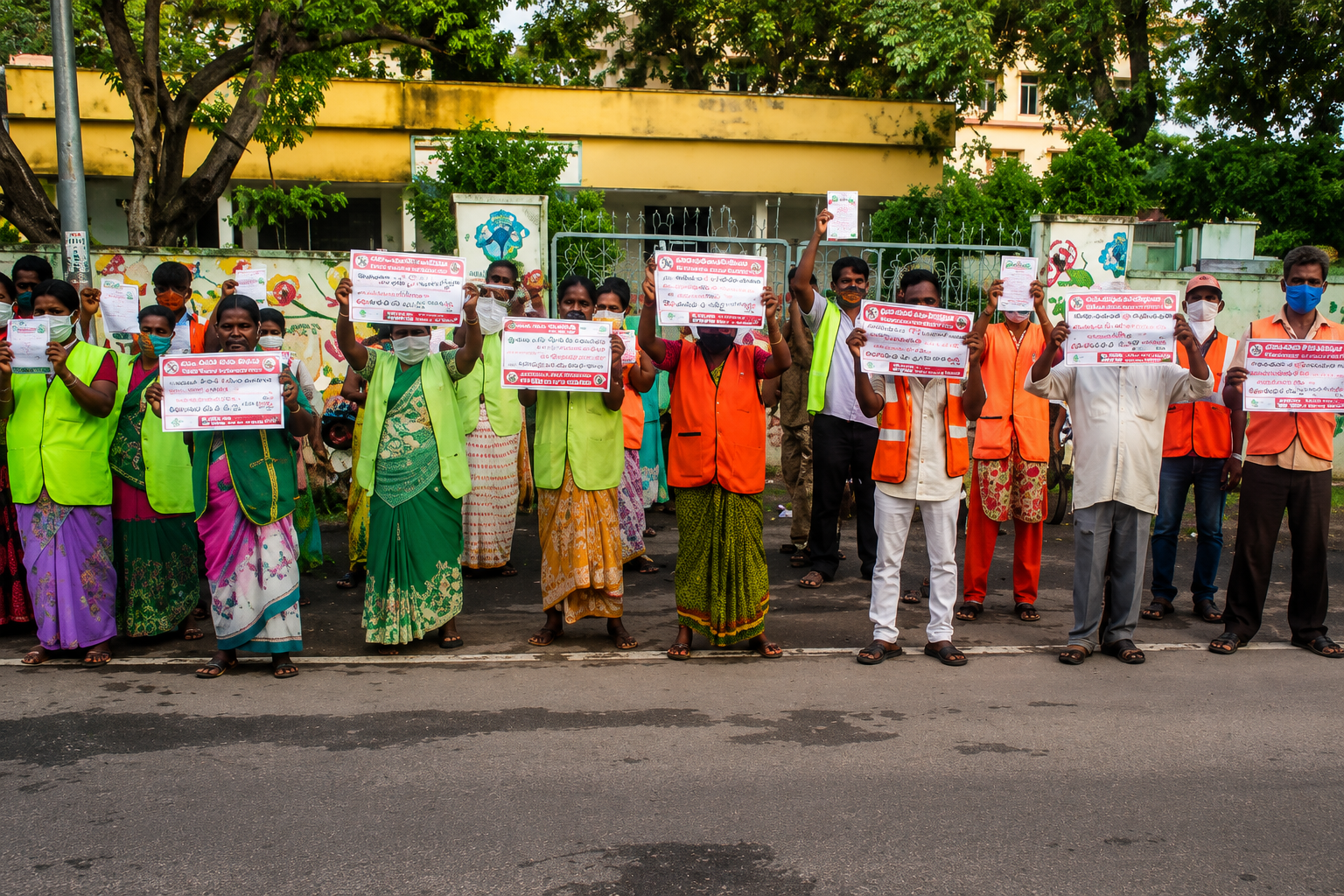 Municipal Workers Demand Jobs for Kin of Retired and Deceased Employees in Andhra Pradesh