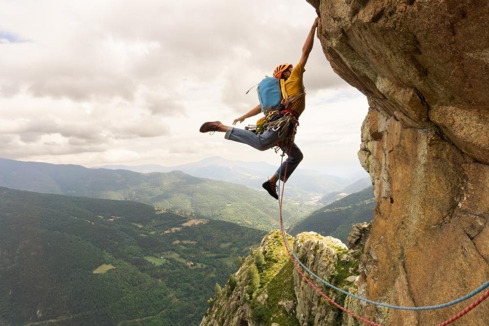 Rock Climbing Adventure – Reach New Heights with Courage and Determination