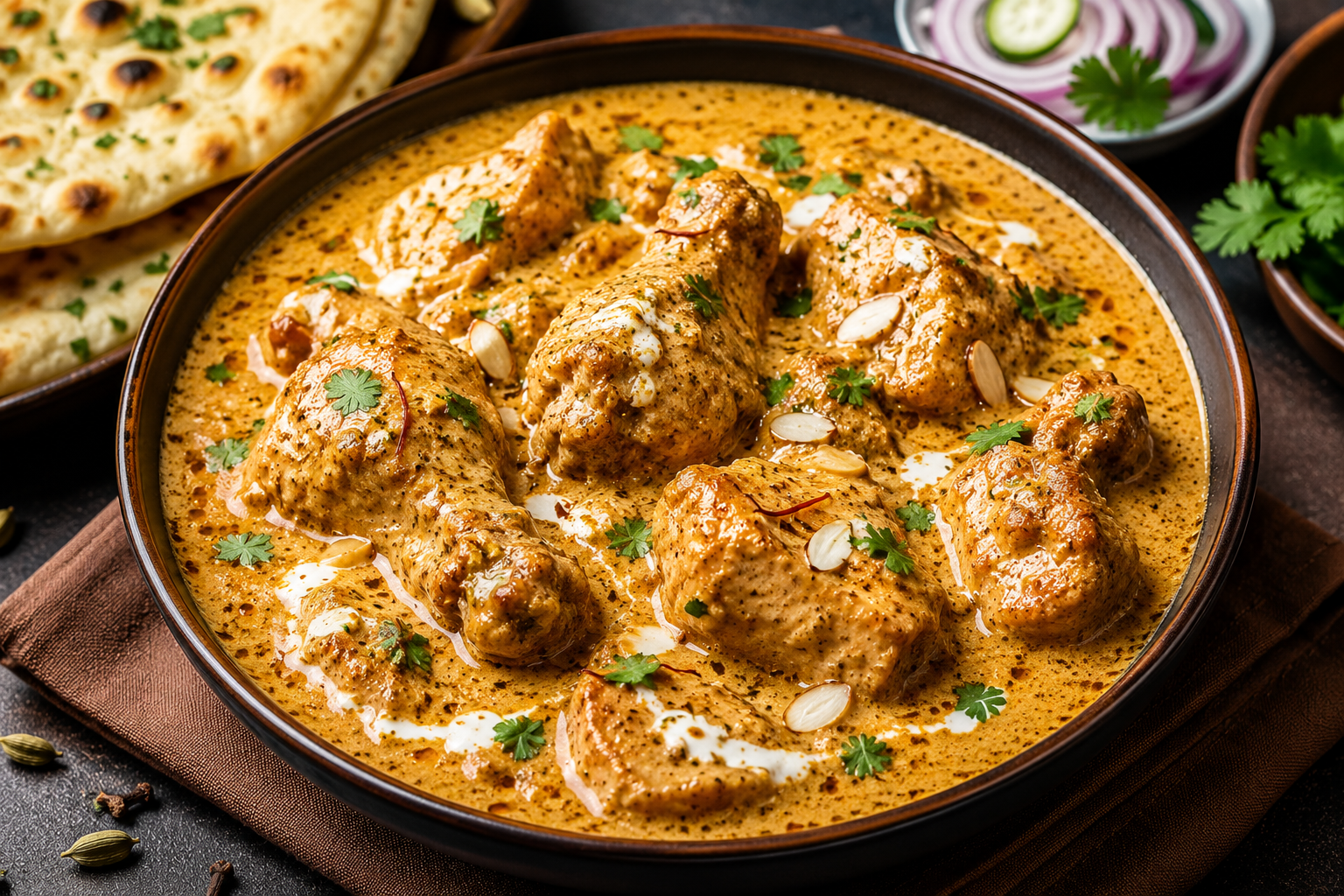Royal Chicken Korma – Creamy, Aromatic & Rich Mughlai Delight