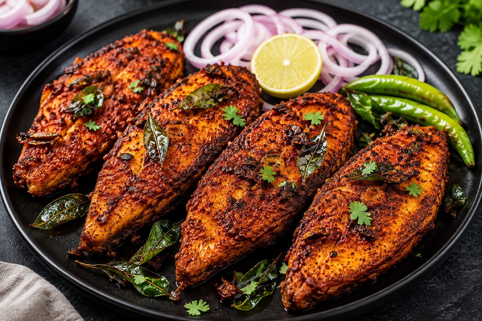 Crispy Masala Fish Fry – Spicy, Golden & Perfectly Crunchy