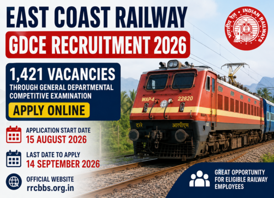 East Coast Railway GDCE Recruitment 2026