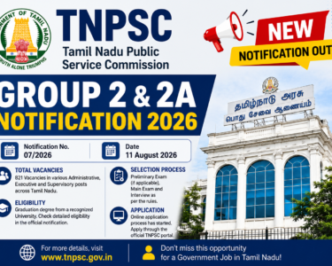 TNPSC Group 2 Notification 2026 Released