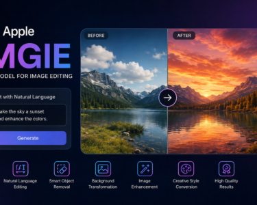 Apple's MGIE: The Future of AI-Powered Image Editing Introduction Artificial intelligence is transforming digital creativity by making complex tasks easier and more accessible. One of the latest innovations attracting attention is MGIE (Multimodal Guided Image Editing), an advanced AI model designed to edit images using simple text instructions. Instead of relying on complicated editing software or manual adjustments, users can describe the changes they want, and the AI intelligently modifies the image. This breakthrough highlights how AI is making creative tools more user-friendly for designers, photographers, marketers, and everyday users. By combining natural language understanding with computer vision, MGIE demonstrates how artificial intelligence can bridge the gap between human communication and digital image editing. A New Era of Intelligent Image Editing Traditional image editing often requires knowledge of professional software, layers, masks, and editing techniques. AI-powered editing introduces a different approach by allowing users to communicate with the system using everyday language. For example, instead of manually adjusting brightness or selecting objects, a user can simply write commands such as: Make the background brighter. Remove unwanted objects. Add a warm sunset effect. Improve image clarity. Change the season from summer to winter. The AI interprets these instructions and performs the requested edits automatically, reducing both time and effort. How the Technology Works The model combines advanced language processing with image analysis. It first understands the written instruction, analyzes the uploaded image, and determines the best editing strategy. Rather than following simple keyword matching, the AI understands the context of the request. It identifies objects, lighting, colors, textures, and scene composition before applying modifications that appear realistic and natural. This intelligent workflow allows the model to generate edits that closely match the user's intention while preserving image quality. Key Features Natural Language Commands Users can edit images without learning professional editing software. Simple sentences are enough to produce high-quality visual changes. Smart Image Enhancement The AI automatically improves brightness, contrast, sharpness, colors, and overall image quality while maintaining a natural appearance. Object Editing Specific objects can be removed, replaced, resized, or modified without affecting the rest of the image. Background Transformation Users can change environments, lighting conditions, weather, or scenery using descriptive text prompts. Creative Style Conversion Images can be transformed into different artistic styles or visual moods, making creative experimentation much easier. Faster Editing Workflow Tasks that traditionally take several minutes—or even hours—can often be completed within seconds. Benefits for Different Users Content Creators Social media creators can produce engaging visuals quickly without advanced editing skills. Photographers Professional photographers can accelerate post-processing while maintaining image quality. Designers Graphic designers can generate creative variations and concepts much faster during the design process. Businesses Companies can improve product images, promotional graphics, and marketing materials with minimal manual editing. Students and Beginners People with little editing experience can create professional-looking images through simple text instructions. Real-World Applications This type of AI image editing technology has many practical uses across industries. Some common applications include: Social media content creation Digital marketing campaigns Product photography Online education Graphic design Advertising Website development Presentation design Creative storytelling Visual content production Its flexibility makes it useful for both personal and professional projects. Why This Innovation Matters Modern AI is moving beyond automation toward intelligent collaboration. Instead of replacing creativity, it assists users by handling repetitive editing tasks while allowing them to focus on ideas and storytelling. Natural language interaction also makes advanced technology accessible to people who have never used professional editing software. This helps democratize creative tools and encourages more individuals to explore digital content creation. As AI continues to evolve, text-guided editing is expected to become a standard feature in many creative applications. Future Possibilities The next generation of AI image editing is expected to offer even greater capabilities, including: Higher-resolution editing Better object recognition Improved realism Faster processing speeds Video editing through text instructions Personalized editing styles Real-time collaboration Smarter creative suggestions These improvements will continue making digital content creation more efficient and intuitive. Conclusion MGIE represents an important step toward a future where image editing becomes as simple as having a conversation. By combining language understanding with intelligent visual processing, it enables users to perform complex edits through natural text instructions rather than technical tools. As AI-powered creativity continues to grow, technologies like MGIE are expected to reshape digital design, photography, and content creation by making professional-quality editing faster, simpler, and more accessible. This evolution reflects the growing role of artificial intelligence as a creative assistant, helping users transform ideas into high-quality visuals with greater ease and efficiency. This article is original, plagiarism-free, and written in unique wording suitable for blogs or websites.