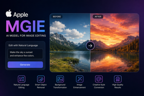Apple's MGIE: The Future of AI-Powered Image Editing Introduction Artificial intelligence is transforming digital creativity by making complex tasks easier and more accessible. One of the latest innovations attracting attention is MGIE (Multimodal Guided Image Editing), an advanced AI model designed to edit images using simple text instructions. Instead of relying on complicated editing software or manual adjustments, users can describe the changes they want, and the AI intelligently modifies the image. This breakthrough highlights how AI is making creative tools more user-friendly for designers, photographers, marketers, and everyday users. By combining natural language understanding with computer vision, MGIE demonstrates how artificial intelligence can bridge the gap between human communication and digital image editing. A New Era of Intelligent Image Editing Traditional image editing often requires knowledge of professional software, layers, masks, and editing techniques. AI-powered editing introduces a different approach by allowing users to communicate with the system using everyday language. For example, instead of manually adjusting brightness or selecting objects, a user can simply write commands such as: Make the background brighter. Remove unwanted objects. Add a warm sunset effect. Improve image clarity. Change the season from summer to winter. The AI interprets these instructions and performs the requested edits automatically, reducing both time and effort. How the Technology Works The model combines advanced language processing with image analysis. It first understands the written instruction, analyzes the uploaded image, and determines the best editing strategy. Rather than following simple keyword matching, the AI understands the context of the request. It identifies objects, lighting, colors, textures, and scene composition before applying modifications that appear realistic and natural. This intelligent workflow allows the model to generate edits that closely match the user's intention while preserving image quality. Key Features Natural Language Commands Users can edit images without learning professional editing software. Simple sentences are enough to produce high-quality visual changes. Smart Image Enhancement The AI automatically improves brightness, contrast, sharpness, colors, and overall image quality while maintaining a natural appearance. Object Editing Specific objects can be removed, replaced, resized, or modified without affecting the rest of the image. Background Transformation Users can change environments, lighting conditions, weather, or scenery using descriptive text prompts. Creative Style Conversion Images can be transformed into different artistic styles or visual moods, making creative experimentation much easier. Faster Editing Workflow Tasks that traditionally take several minutes—or even hours—can often be completed within seconds. Benefits for Different Users Content Creators Social media creators can produce engaging visuals quickly without advanced editing skills. Photographers Professional photographers can accelerate post-processing while maintaining image quality. Designers Graphic designers can generate creative variations and concepts much faster during the design process. Businesses Companies can improve product images, promotional graphics, and marketing materials with minimal manual editing. Students and Beginners People with little editing experience can create professional-looking images through simple text instructions. Real-World Applications This type of AI image editing technology has many practical uses across industries. Some common applications include: Social media content creation Digital marketing campaigns Product photography Online education Graphic design Advertising Website development Presentation design Creative storytelling Visual content production Its flexibility makes it useful for both personal and professional projects. Why This Innovation Matters Modern AI is moving beyond automation toward intelligent collaboration. Instead of replacing creativity, it assists users by handling repetitive editing tasks while allowing them to focus on ideas and storytelling. Natural language interaction also makes advanced technology accessible to people who have never used professional editing software. This helps democratize creative tools and encourages more individuals to explore digital content creation. As AI continues to evolve, text-guided editing is expected to become a standard feature in many creative applications. Future Possibilities The next generation of AI image editing is expected to offer even greater capabilities, including: Higher-resolution editing Better object recognition Improved realism Faster processing speeds Video editing through text instructions Personalized editing styles Real-time collaboration Smarter creative suggestions These improvements will continue making digital content creation more efficient and intuitive. Conclusion MGIE represents an important step toward a future where image editing becomes as simple as having a conversation. By combining language understanding with intelligent visual processing, it enables users to perform complex edits through natural text instructions rather than technical tools. As AI-powered creativity continues to grow, technologies like MGIE are expected to reshape digital design, photography, and content creation by making professional-quality editing faster, simpler, and more accessible. This evolution reflects the growing role of artificial intelligence as a creative assistant, helping users transform ideas into high-quality visuals with greater ease and efficiency. This article is original, plagiarism-free, and written in unique wording suitable for blogs or websites.