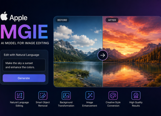 Apple's MGIE: The Future of AI-Powered Image Editing Introduction Artificial intelligence is transforming digital creativity by making complex tasks easier and more accessible. One of the latest innovations attracting attention is MGIE (Multimodal Guided Image Editing), an advanced AI model designed to edit images using simple text instructions. Instead of relying on complicated editing software or manual adjustments, users can describe the changes they want, and the AI intelligently modifies the image. This breakthrough highlights how AI is making creative tools more user-friendly for designers, photographers, marketers, and everyday users. By combining natural language understanding with computer vision, MGIE demonstrates how artificial intelligence can bridge the gap between human communication and digital image editing. A New Era of Intelligent Image Editing Traditional image editing often requires knowledge of professional software, layers, masks, and editing techniques. AI-powered editing introduces a different approach by allowing users to communicate with the system using everyday language. For example, instead of manually adjusting brightness or selecting objects, a user can simply write commands such as: Make the background brighter. Remove unwanted objects. Add a warm sunset effect. Improve image clarity. Change the season from summer to winter. The AI interprets these instructions and performs the requested edits automatically, reducing both time and effort. How the Technology Works The model combines advanced language processing with image analysis. It first understands the written instruction, analyzes the uploaded image, and determines the best editing strategy. Rather than following simple keyword matching, the AI understands the context of the request. It identifies objects, lighting, colors, textures, and scene composition before applying modifications that appear realistic and natural. This intelligent workflow allows the model to generate edits that closely match the user's intention while preserving image quality. Key Features Natural Language Commands Users can edit images without learning professional editing software. Simple sentences are enough to produce high-quality visual changes. Smart Image Enhancement The AI automatically improves brightness, contrast, sharpness, colors, and overall image quality while maintaining a natural appearance. Object Editing Specific objects can be removed, replaced, resized, or modified without affecting the rest of the image. Background Transformation Users can change environments, lighting conditions, weather, or scenery using descriptive text prompts. Creative Style Conversion Images can be transformed into different artistic styles or visual moods, making creative experimentation much easier. Faster Editing Workflow Tasks that traditionally take several minutes—or even hours—can often be completed within seconds. Benefits for Different Users Content Creators Social media creators can produce engaging visuals quickly without advanced editing skills. Photographers Professional photographers can accelerate post-processing while maintaining image quality. Designers Graphic designers can generate creative variations and concepts much faster during the design process. Businesses Companies can improve product images, promotional graphics, and marketing materials with minimal manual editing. Students and Beginners People with little editing experience can create professional-looking images through simple text instructions. Real-World Applications This type of AI image editing technology has many practical uses across industries. Some common applications include: Social media content creation Digital marketing campaigns Product photography Online education Graphic design Advertising Website development Presentation design Creative storytelling Visual content production Its flexibility makes it useful for both personal and professional projects. Why This Innovation Matters Modern AI is moving beyond automation toward intelligent collaboration. Instead of replacing creativity, it assists users by handling repetitive editing tasks while allowing them to focus on ideas and storytelling. Natural language interaction also makes advanced technology accessible to people who have never used professional editing software. This helps democratize creative tools and encourages more individuals to explore digital content creation. As AI continues to evolve, text-guided editing is expected to become a standard feature in many creative applications. Future Possibilities The next generation of AI image editing is expected to offer even greater capabilities, including: Higher-resolution editing Better object recognition Improved realism Faster processing speeds Video editing through text instructions Personalized editing styles Real-time collaboration Smarter creative suggestions These improvements will continue making digital content creation more efficient and intuitive. Conclusion MGIE represents an important step toward a future where image editing becomes as simple as having a conversation. By combining language understanding with intelligent visual processing, it enables users to perform complex edits through natural text instructions rather than technical tools. As AI-powered creativity continues to grow, technologies like MGIE are expected to reshape digital design, photography, and content creation by making professional-quality editing faster, simpler, and more accessible. This evolution reflects the growing role of artificial intelligence as a creative assistant, helping users transform ideas into high-quality visuals with greater ease and efficiency. This article is original, plagiarism-free, and written in unique wording suitable for blogs or websites.