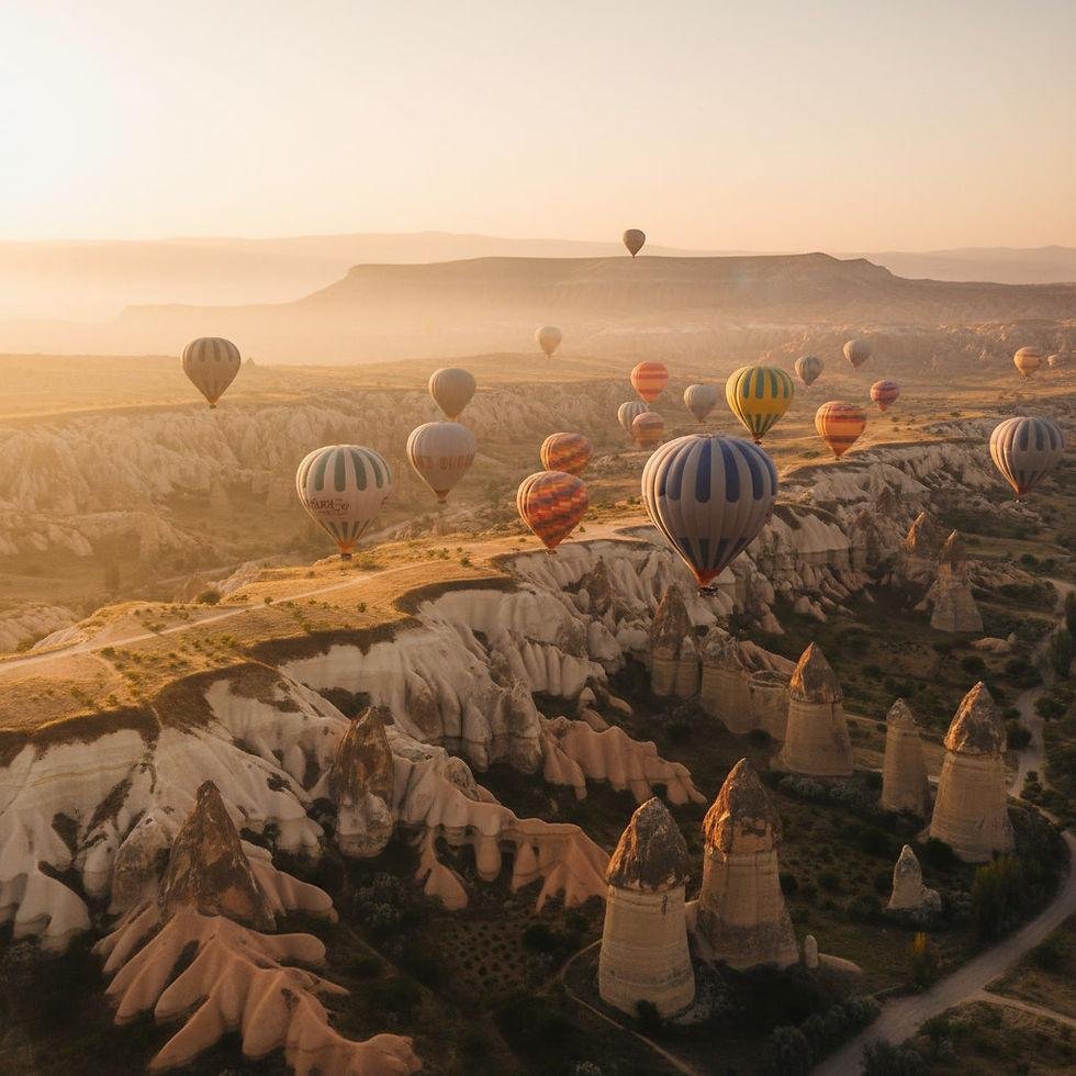 Hot Air Balloon Adventure – Float Above the World and Witness Nature from the Sky