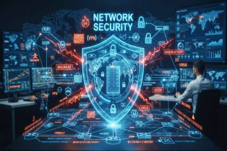 Network Security: Protecting Modern Networks from Evolving Cyber Threats