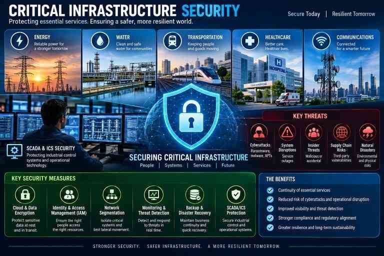 Critical Infrastructure Security in 2026: Protecting Essential Services from Modern Cyber Threats