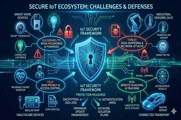 IoT Security: Protecting the Connected World from Emerging Cyber Threats