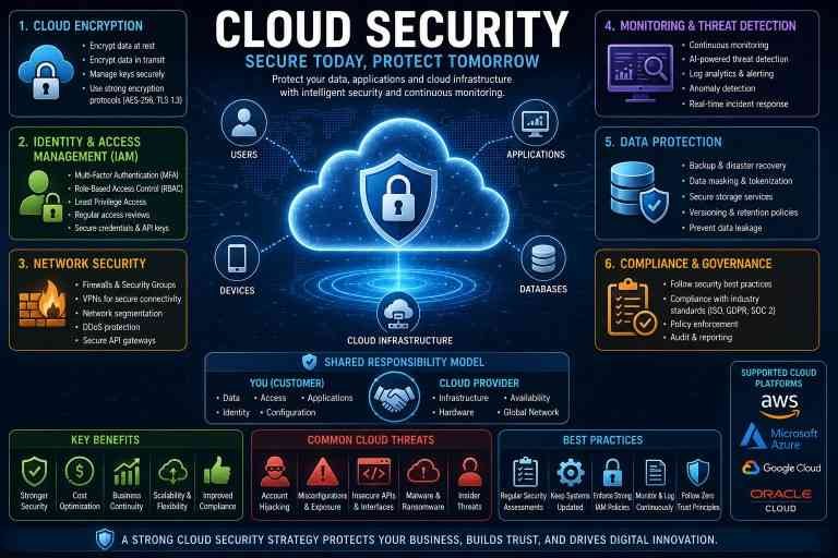 Cloud Security in 2026: Protecting Data, Applications, and Cloud Infrastructure from Emerging Threats