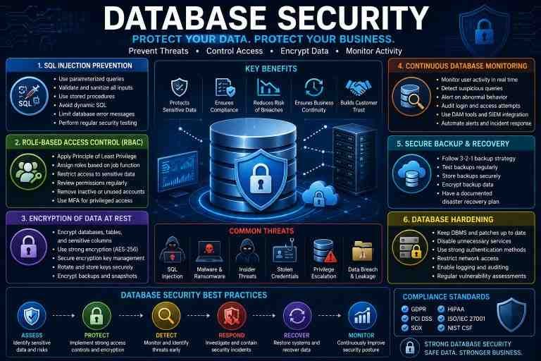 Database Security in 2026: Protecting Critical Business Data from Modern Cyber Threats