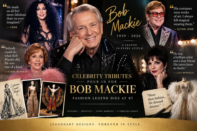 Bob Mackie Tributes: Cher, Elton John and Hollywood Stars Remember Fashion Legend