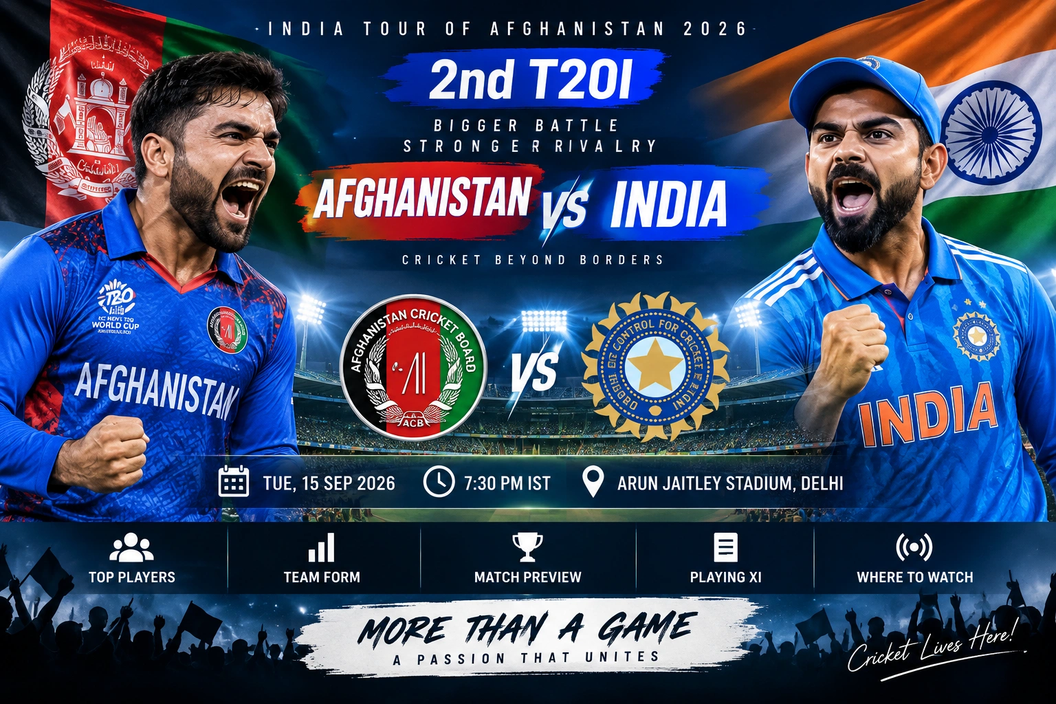 India Look to Seal Series Against Afghanistan